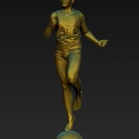 Der gerenderte Trophäen-Entwurf