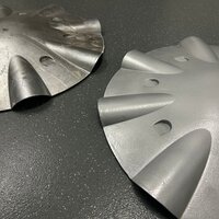 Das mittels Aluminium im Sandgussverfahren gegossene Teil