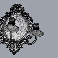 Wireframe Rendering des Entwurfs